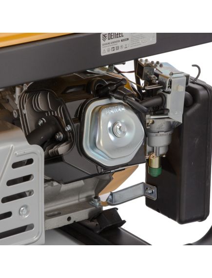 Генератор бенз. (7 - 8 кВт, 220 В, 25л, электростартер) DENZEL PS-80 EA (946924), фото , изображение 15 - Метэкс