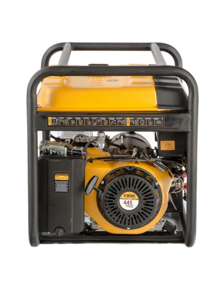 Генератор бенз. (7 - 8 кВт, 220 В, 25л, электростартер) DENZEL PS-80 EA (946924), фото , изображение 17 - Метэкс