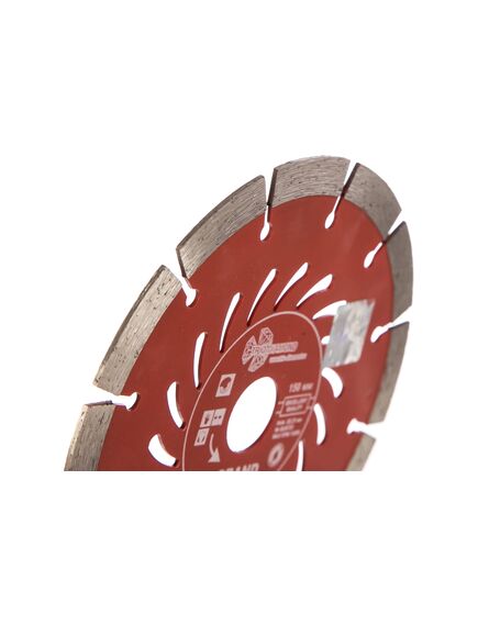 Диск алмазный 150 х 22,2 мм сегментный Grand hot press TRIO-DIAMOND GUS723, фото , изображение 2 - Метэкс