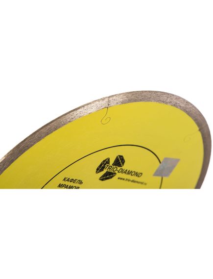 Диск алмазный 230 х 25.4 мм сплошной ультратонкий TRIO-DIAMOND UTW506, фото , изображение 3 - Метэкс