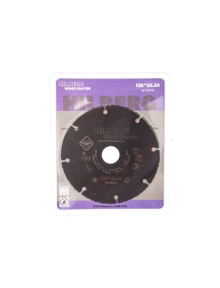 Диск отрезной универсальный 125 х 22,2 мм карбид вольфрамовый HILBERG 530125, фото , изображение 3 - Метэкс