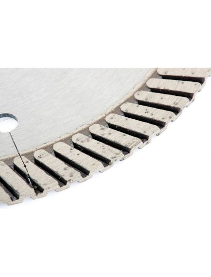 Диск алмазный 150 х 22,2 мм турбо с лазерной перфорацией сухое резание GROSS 73031, фото , изображение 3 - Метэкс