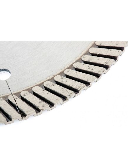 Диск алмазный 125 х 22,2 мм турбо с лазерной перфорацией сухая резка GROSS 73029, фото , изображение 3 - Метэкс