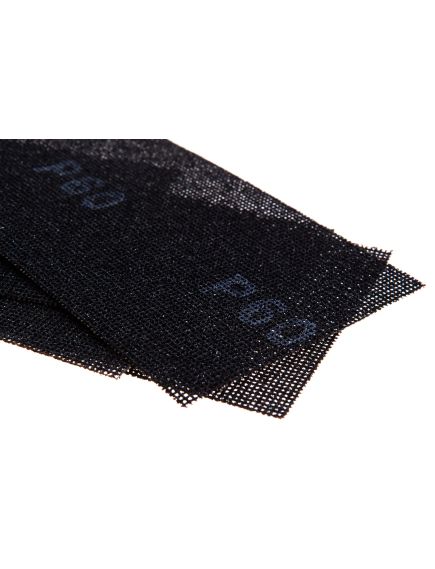 Сетка абразивная P 60 115 х 280 мм 5 шт СИБРТЕХ 751207, фото , изображение 2 - Метэкс