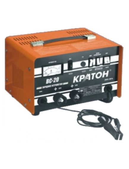 Зарядное устройство КРАТОН (12/24 В, 92-250 А*ч, max 25 А) BC-20 (30601005), фото  - Метэкс