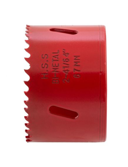 Коронка биметаллическая 67 мм MATRIX 72467, фото , изображение 3 - Метэкс