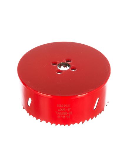 Коронка биметаллическая 114 мм MATRIX 72495, фото , изображение 2 - Метэкс