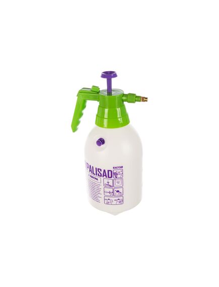 Опрыскиватель ручной 2 л с насосом и клапаном сброса давления PALISAD 64738, фото , изображение 3 - Метэкс