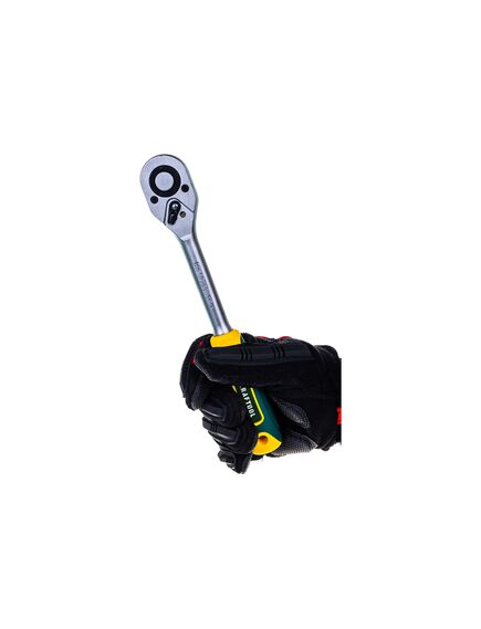 Ключ трещоточный 1/2" 255 мм 72 зуба KRAFTOOL 27791-1/2, фото , изображение 4 - Метэкс