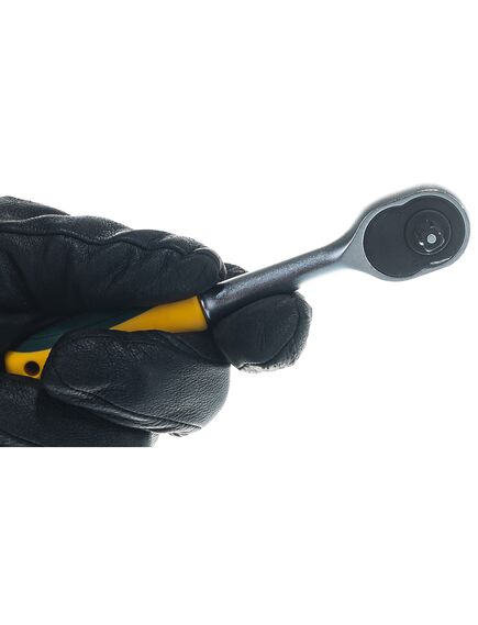 Ключ трещоточный 1/4" 150 мм 72 зуба KRAFTOOL 27791-1/4_z02, фото , изображение 6 - Метэкс