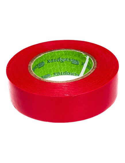 Изолента ПВХ 19 мм х 20 м красная СИБРТЕХ 88795, фото , изображение 4 - Метэкс