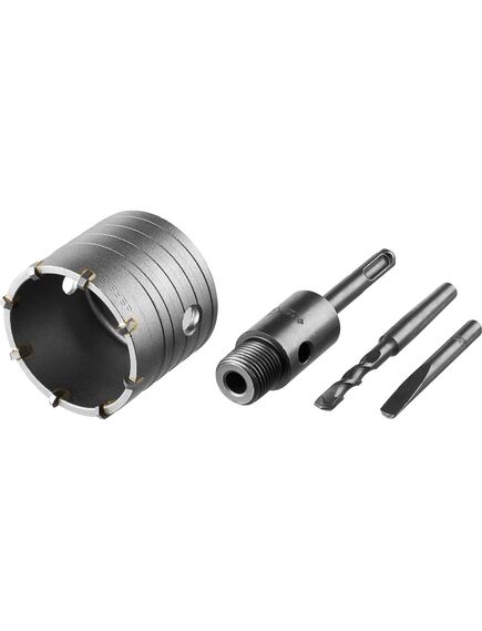 Коронка буровая с державкой 68 мм SDS-Plus ЗУБР 2918-68_z01, фото , изображение 2 - Метэкс