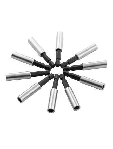 Адаптер магнитный для бит шестигранный 10 шт MATRIX 11398, фото , изображение 6 - Метэкс