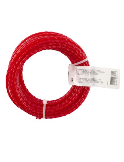 Леска для триммера квадратная витая 3.0 мм х 10 м СИБРТЕХ 961775, фото , изображение 2 - Метэкс