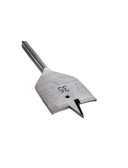 Сверло по дереву перовое удлиненное 35х300 мм 6-гранный хвостовик MATRIX 704035, фото , изображение 3 - Метэкс