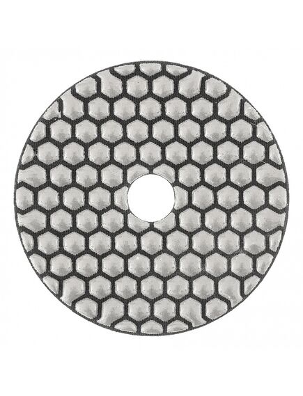 Алмазный гибкий шлифовальный круг 100 мм P 1500 сухое шлифование 5 шт MATRIX 73505, фото  - Метэкс