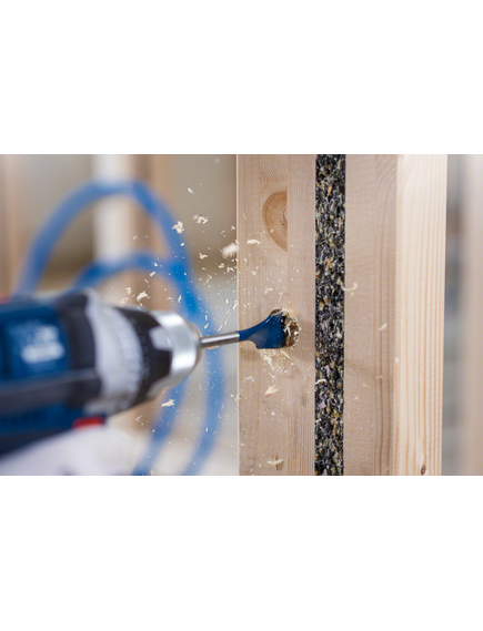 Сверло по дереву перовое 24 х 152 BOSCH 2608595493, фото , изображение 4 - Метэкс