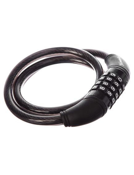 Замок тросовый универсальный 10 х 950 мм с кодовым механизмом Matrix 91818, фото , изображение 2 - Метэкс