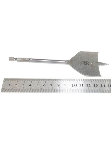 Сверло по дереву перовое 55 мм MATRIX 70435, фото , изображение 6 - Метэкс