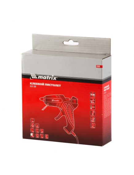Клеевой пистолет 11 мм 20 (100) Вт 10 г/мин MATRIX 93005, фото , изображение 2 - Метэкс