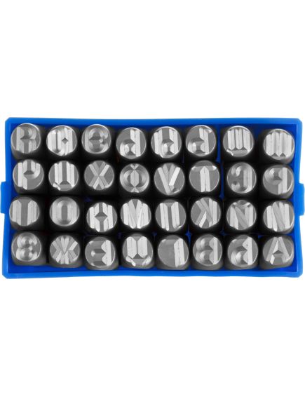 Клейма буквенные кириллица 8 мм ЗУБР 21503-08_z01, фото , изображение 4 - Метэкс