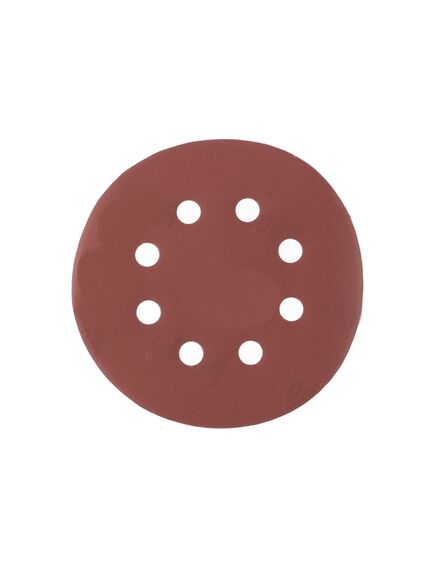 Круг абразивный на ворсовой подложке под "липучку" перфорированный 125 мм P280 5 шт MATRIX 73812, фото , изображение 2 - Метэкс