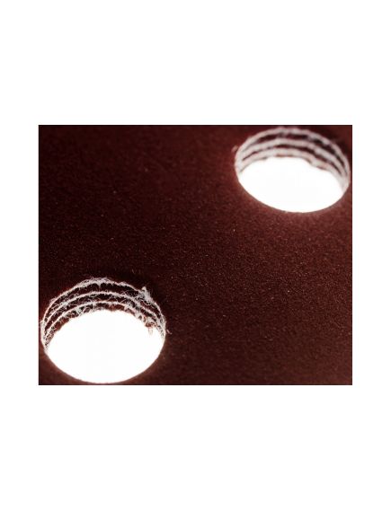 Круг абразивный на ворсовой подложке под "липучку" перфорированный 125 мм P400 5 шт MATRIX 73814, фото , изображение 4 - Метэкс