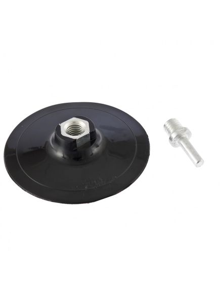 Насадка для дрели и УШМ с липучкой 125 мм усиленная (TPU) MATRIX 76238, фото , изображение 3 - Метэкс