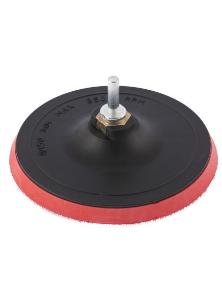 Насадка для дрели и УШМ с липучкой 150 мм MATRIX 76221, фото , изображение 3 - Метэкс