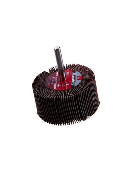 Круг лепестковый для дрели 60х30х6мм Р150 MATRIX 74127, фото , изображение 3 - Метэкс