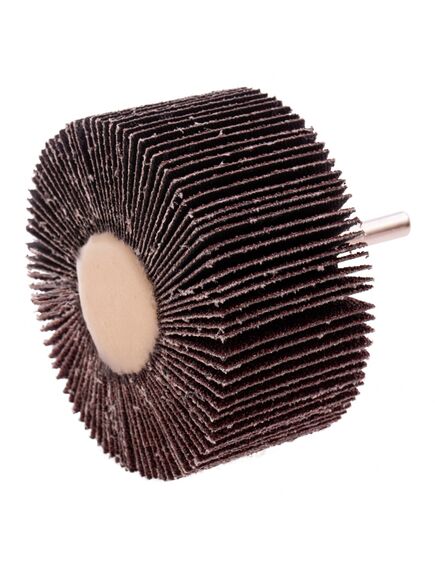 Круг лепестковый для дрели 80х40х6мм Р80 MATRIX 74154, фото , изображение 4 - Метэкс