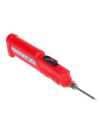 Паяльник беспроводной 4.5 В, 8 Вт 350°С работа от элементов питания 3хАА MATRIX 91352, фото , изображение 6 - Метэкс