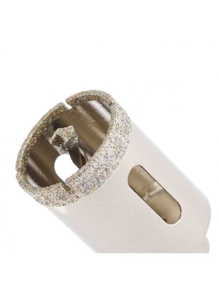 Сверло алмазное по керамограниту 32 х 67 мм трехгранный хвостовик MATRIX 726323, фото , изображение 2 - Метэкс