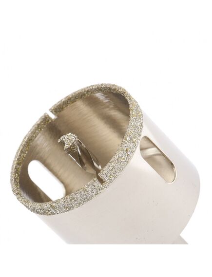 Сверло алмазное по керамограниту 50 х 67 мм трехгранный хвостовик MATRIX 726503, фото , изображение 2 - Метэкс