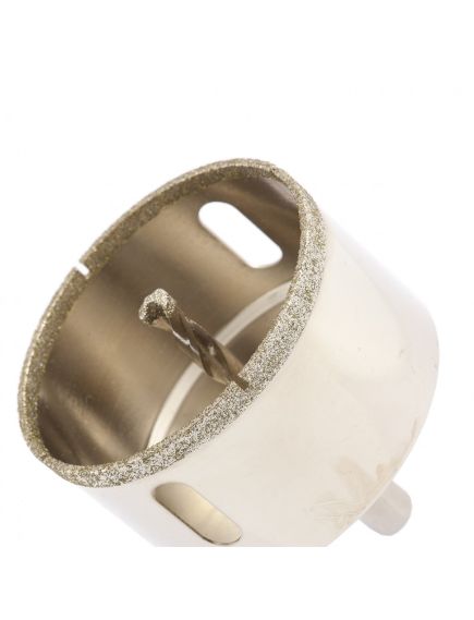 Сверло алмазное по керамограниту 68 х 67 мм трехгранный хвостовик MATRIX 726683, фото , изображение 2 - Метэкс