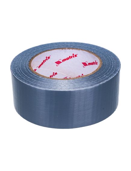 Лента клейкая армированная влагостойкая 48 мм х 45 м серебристая MATRIX 89069, фото , изображение 3 - Метэкс