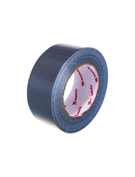 Лента клейкая армированная влагостойкая 48 мм х 45 м серебристая MATRIX 89069, фото , изображение 2 - Метэкс