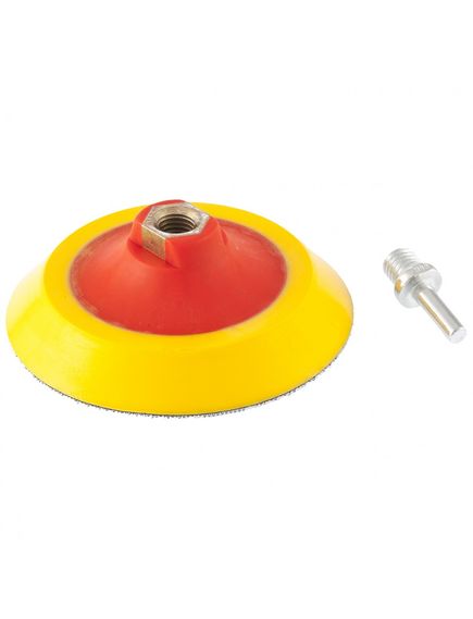 Насадка для дрели и УШМ с липучкой 125 мм мягкая MATRIX 76212, фото , изображение 3 - Метэкс