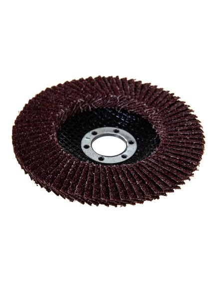 Круг лепестковый торцевой 125 х 22,2 мм зернистость P24 MATRIX 74041, фото , изображение 4 - Метэкс