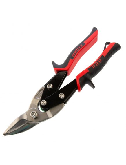 Ножницы по металлу 250 мм правый рез двухкомпонентные рукоятки MATRIX 78324, фото , изображение 2 - Метэкс