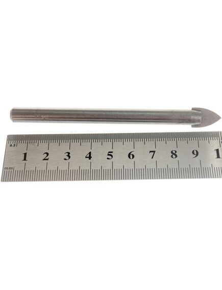 Сверло по кафелю и стеклу 10 мм цилиндрический хвостовик MATRIX 72820, фото , изображение 4 - Метэкс