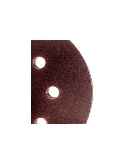 Круг абразивный на ворсовой подложке под "липучку" перфорированный 125 мм P120 5 шт MATRIX 73806, фото , изображение 3 - Метэкс