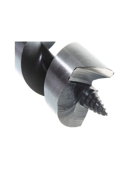 Сверло по дереву шнековое 40 х 460 мм шестигранный хвостовик MATRIX 70139, фото , изображение 4 - Метэкс