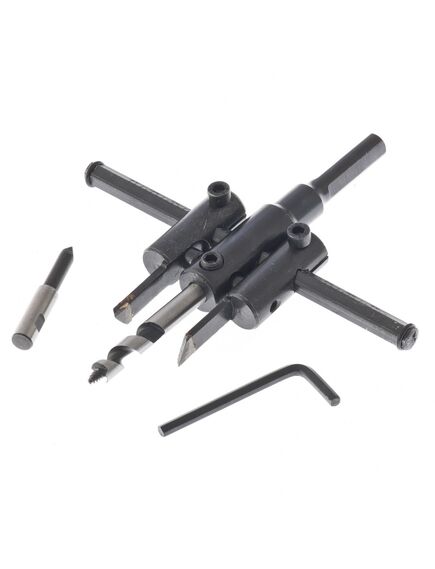 Сверло по дереву регулируемое "Балеринка" 30-120 мм MATRIX 70497, фото , изображение 2 - Метэкс