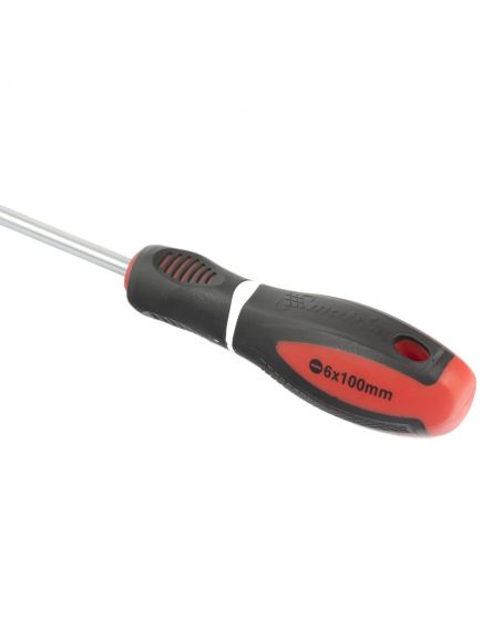 Отвертка SL6 х 100 мм Era 3-х компонентная рукоятка MATRIX 12082, фото , изображение 3 - Метэкс