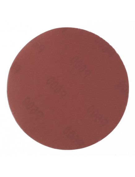 Круг абразивный на ворсовой подложке под "липучку" 125 мм зернистость Р280 10 шт MATRIX 73872, фото , изображение 3 - Метэкс