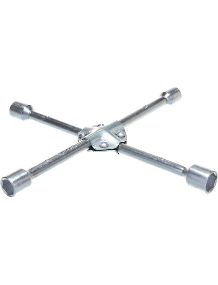 Ключ баллонный 17х19х21х22 мм крестовой 355 мм усиленный MATRIX 14244, фото , изображение 2 - Метэкс