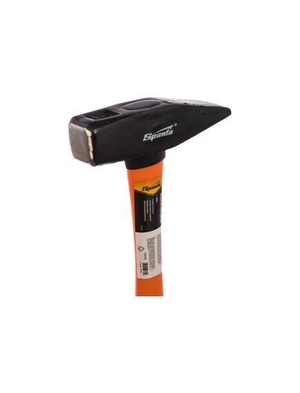 Молоток слесарный 800 г фибергласовая обрезиненная рукоятка SPARTA 10378, фото , изображение 5 - Метэкс