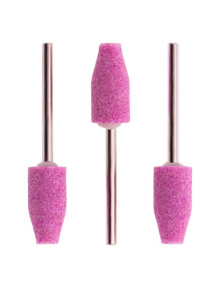 Шарошка абразивная конус удлиненный 10 x 19 x 3 мм F80 3 шт MATRIX 76002, фото , изображение 5 - Метэкс