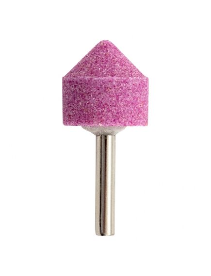 Шарошка абразивная конус 25 x 25 x 6 мм F46 3 шт MATRIX 76004, фото , изображение 6 - Метэкс